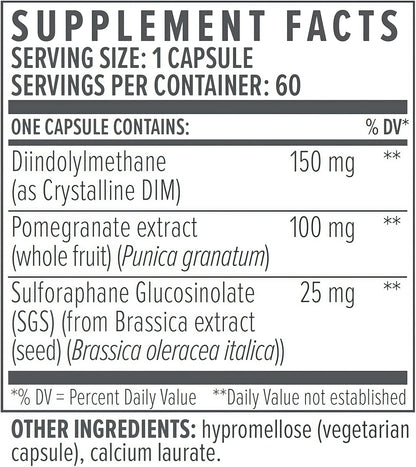 Biote Nutraceuticals - DIM SGS + - Hormone + Detox (60 Capsules)