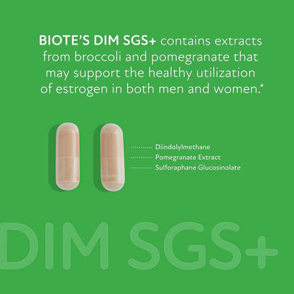 Biote Nutraceuticals - DIM SGS + - Hormone + Detox (60 Capsules)